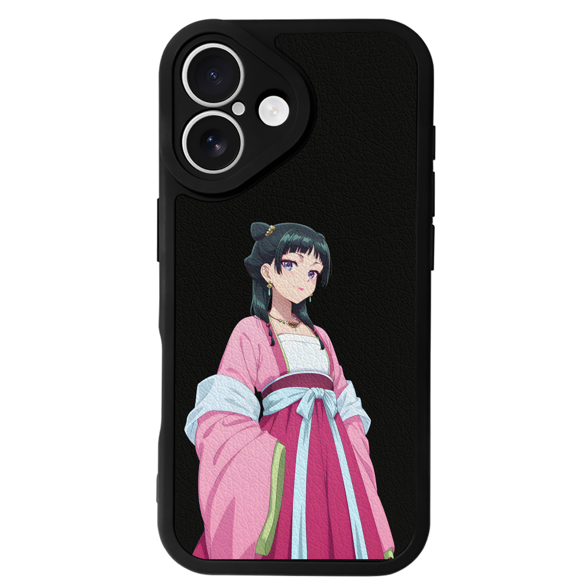 薬屋のひとりごと The Apothecary Diaries 【iPhone 16シリーズ対応】シリコンスマホケース（レザー調） 材質：シリコン